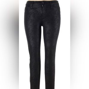 HUDSON - Black Cracked Glass Print Pants -Size 26